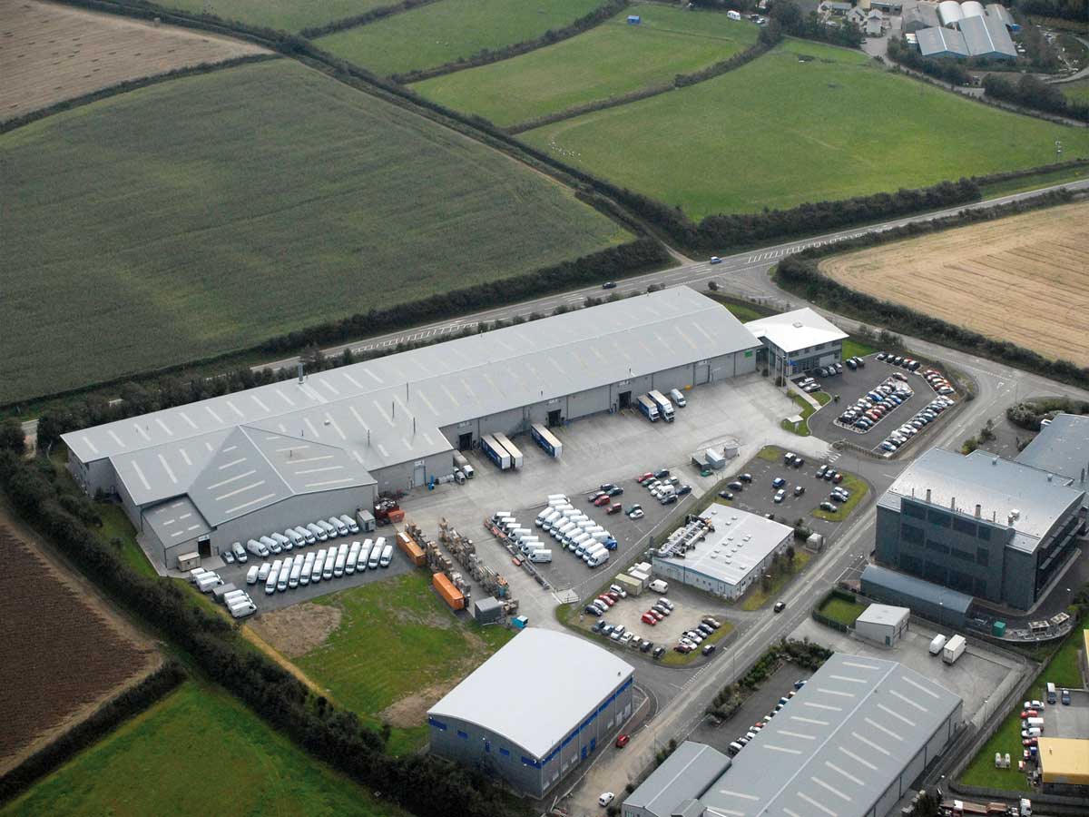Außenaufnahme Produktionsstandort Bude (UK)